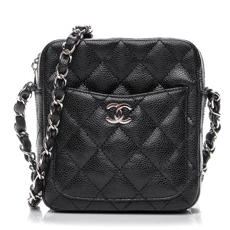 chanel camera bag parallel quilt|CHANEL Caviar Quilted Camera Bag Black .